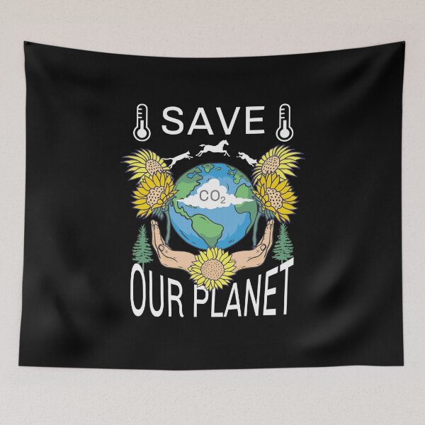 Item preview, Save Our Planet Stop Global Warming designed and sold by Betsytiptoe.