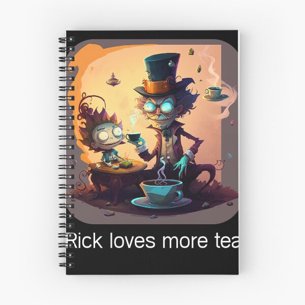 Item preview, Rick loves more tea designed and sold by ai-datamancer.