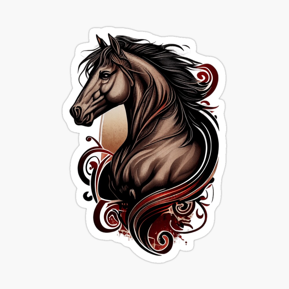 Share 100 about easy horse tattoo best  indaotaonec