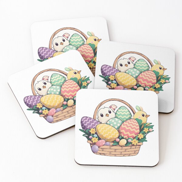 Item preview, Colorful Easter Treats: Basket of Eggs designed and sold by TiloaiCreations.