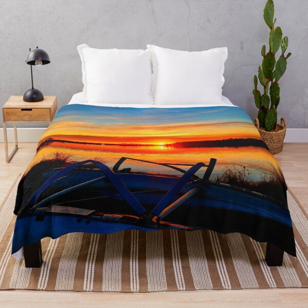 Item preview, Sunset Over The Lake Hood Anchorage designed and sold by LifeNonchalant.