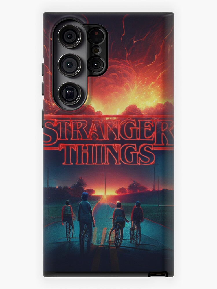 COVER STRANGER THINGS per SAMSUNG GALAXY SERIE S, S MINI, A, J, NOTE, ACE,  GRAND NEO, PRIME, CORE, MEGA - covermania