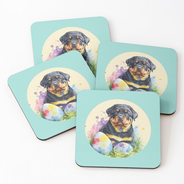 Item preview, Rottweiler Dog Easter designed and sold by franktact.
