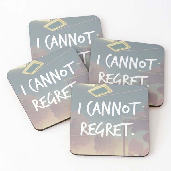 Item preview, i cannot regret. designed and sold by Bethan Rose Studio.