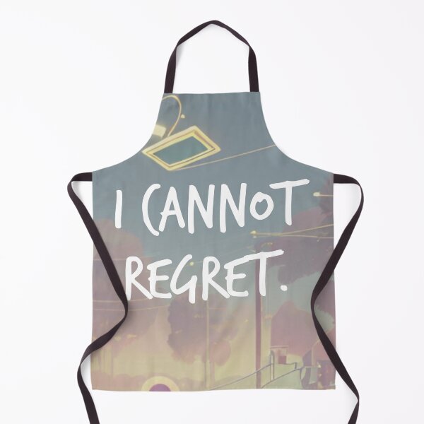 Item preview, i cannot regret. designed and sold by Bethan Rose Studio.