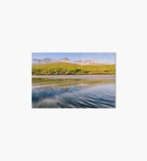 The Cuillin from Glenbrittle Beach Art Board Print