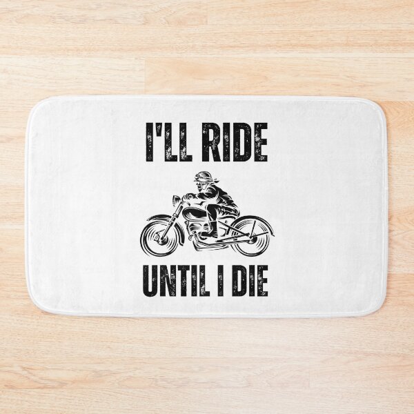 Item preview, I will ride until I die designed and sold by Marti t-shirts.