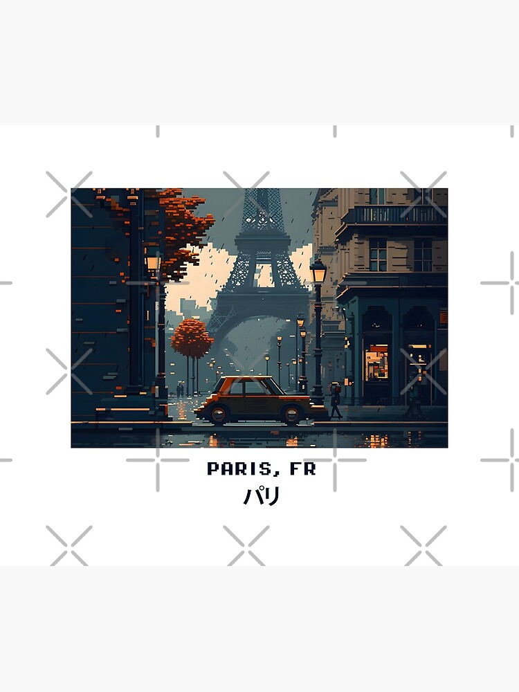 Discover Paris Premium Matte Vertical Poster