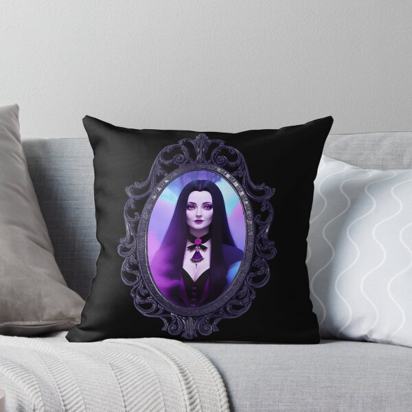 Item preview, Morticia Addams Gothic Dreamy Portrait designed and sold by PinkInFantasy.