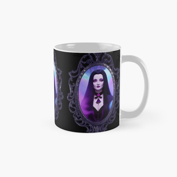 Item preview, Morticia Addams Gothic Dreamy Portrait designed and sold by PinkInFantasy.