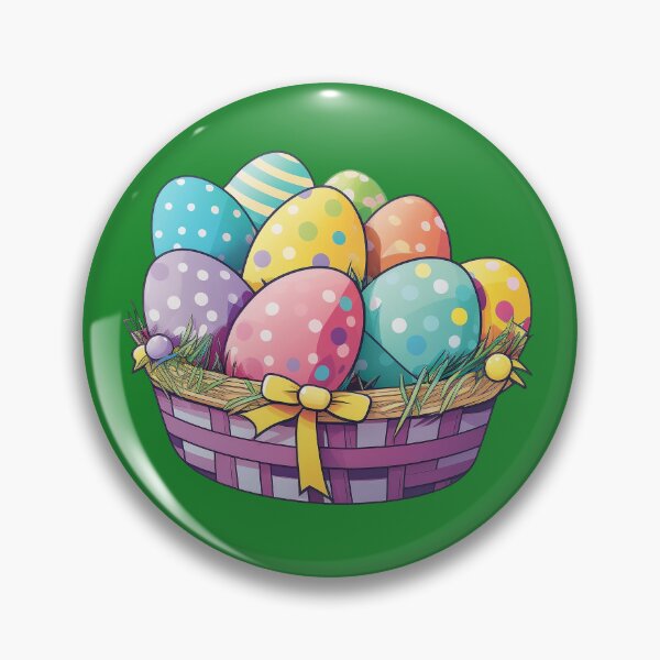 Item preview, Eggciting Easter Surprises: Basket of Eggs designed and sold by TiloaiCreations.