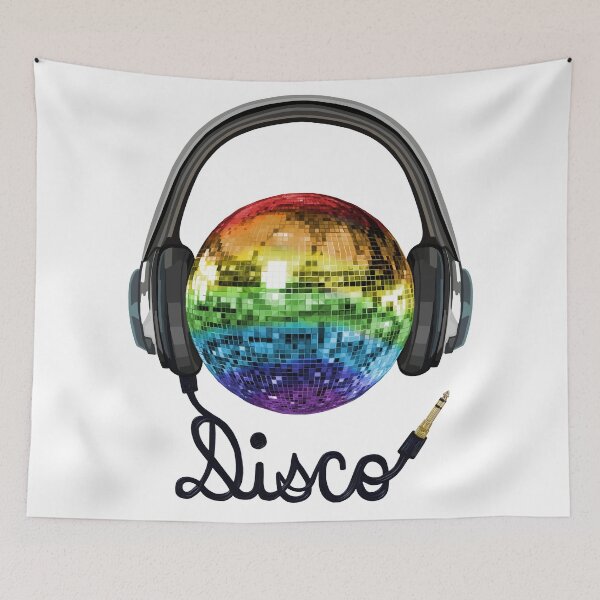 Item preview, Auriculares Pride Rainbow Disco Ball designed and sold by Deborah Camp.