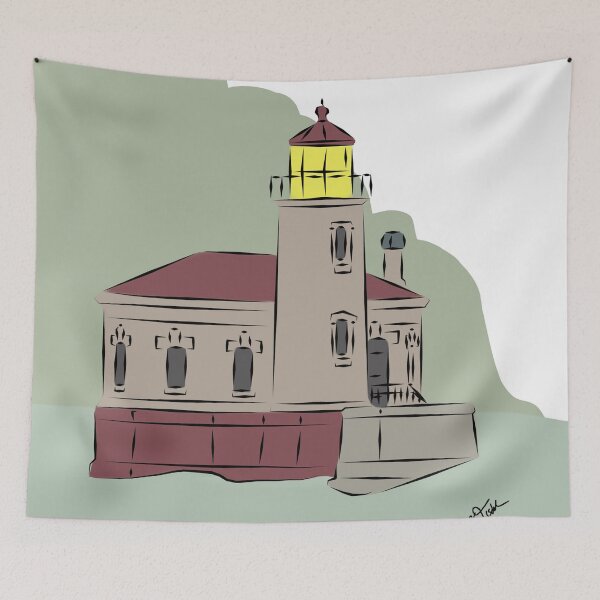 Item preview, Coquille River Lighthouse designed and sold by KirtTisdale.