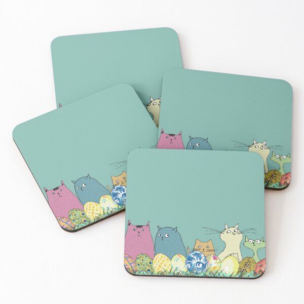 Item preview, Cute Easter Cats designed and sold by laugh-out-loud.