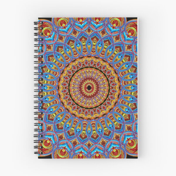 Item preview, Beautiful Red Blue Zentangles Indian Style  designed and sold by Akashdigiart.
