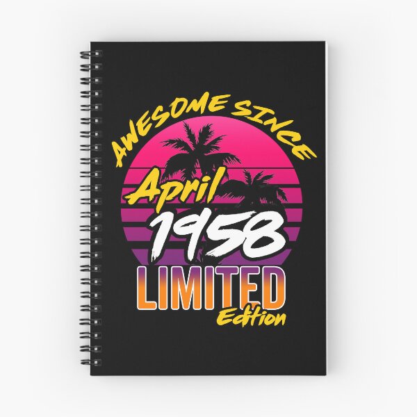 Item preview, Awesome Since April 1958 | Made In 1958 | April 1958 Limited Edition designed and sold by AMINE  ★★★★★.