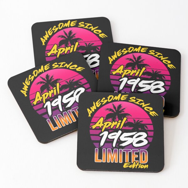Item preview, Awesome Since April 1958 | Made In 1958 | April 1958 Limited Edition designed and sold by AMINE  ★★★★★.