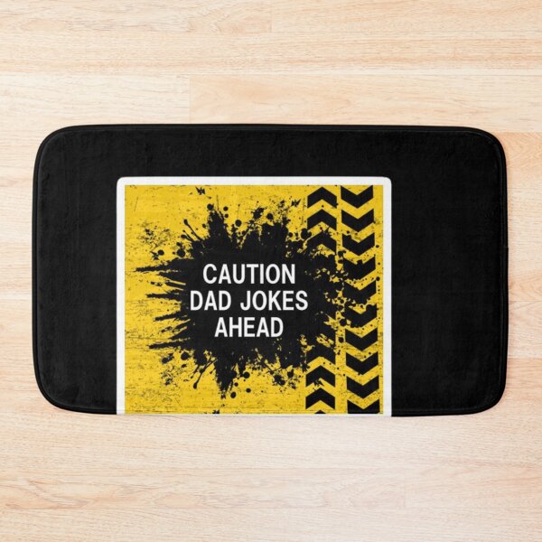Item preview, Caution Dad Jokes Ahead Essential Funny Gift designed and sold by AZIRRU ⭐⭐⭐⭐⭐ (954 reviews).