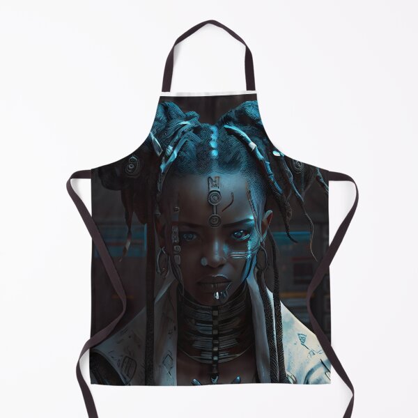 Item preview, Sacerdotisa ciberpunk mística designed and sold by EssonDigital.