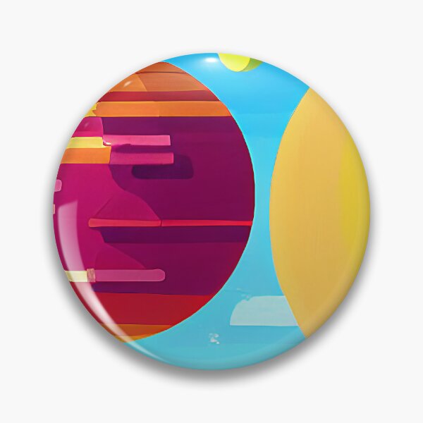 Item preview, Illustration of planet collision on purple background, rectangle format designed and sold by Flairh-Art.