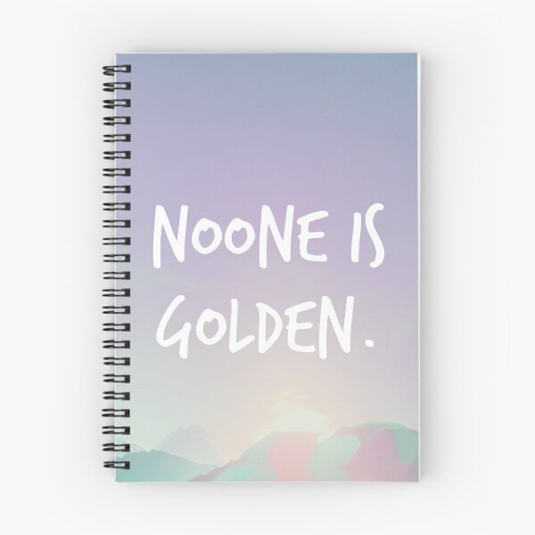 Item preview, noone is golden. designed and sold by Bethan Rose Studio.
