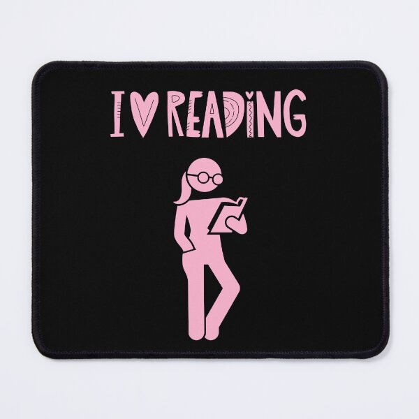Item preview, I Love Reading - Pink designed and sold by E-Eden.