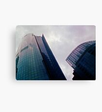 Big City Skyline........the pastel set # five Canvas Print