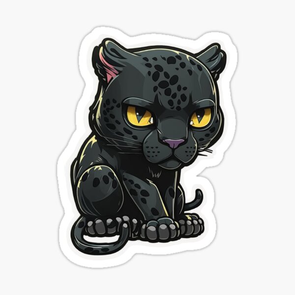 Cute little black panther Art Board Print for Sale by MAF-MERCH
