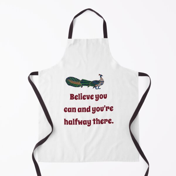 Item preview, Believe You Can And You're Halfway There - Confidence Quote designed and sold by CrankyOldDude.