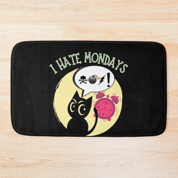 Item preview, cat who hate Mondays designed and sold by Animal world designs.