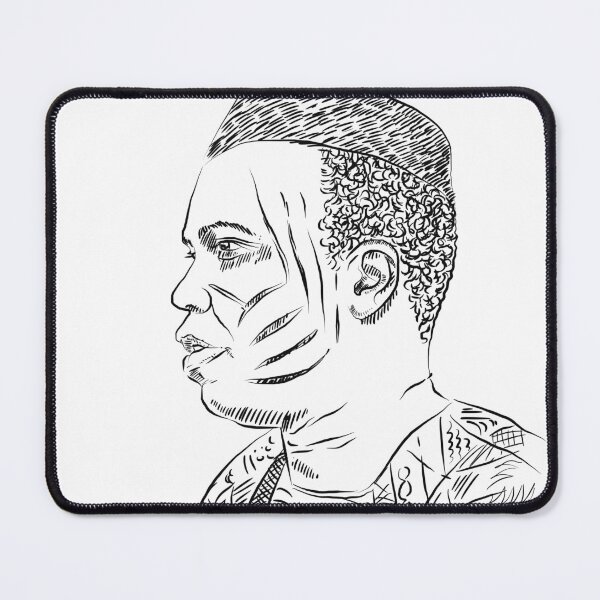 Item preview, Man with Yoruba tribal marks sticker designed and sold by tqueen.