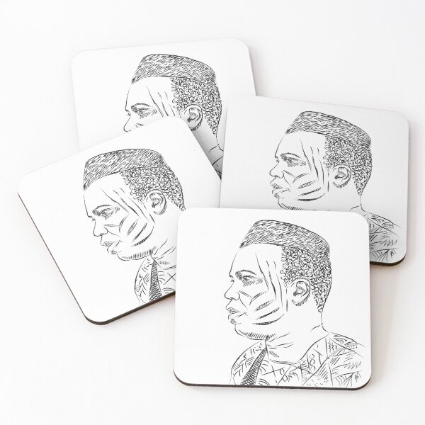 Item preview, Man with Yoruba tribal marks sticker designed and sold by tqueen.