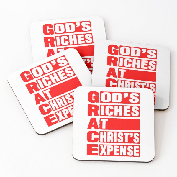 Item preview, GRACE - God's Riches At Christ's Expense designed and sold by plushism.