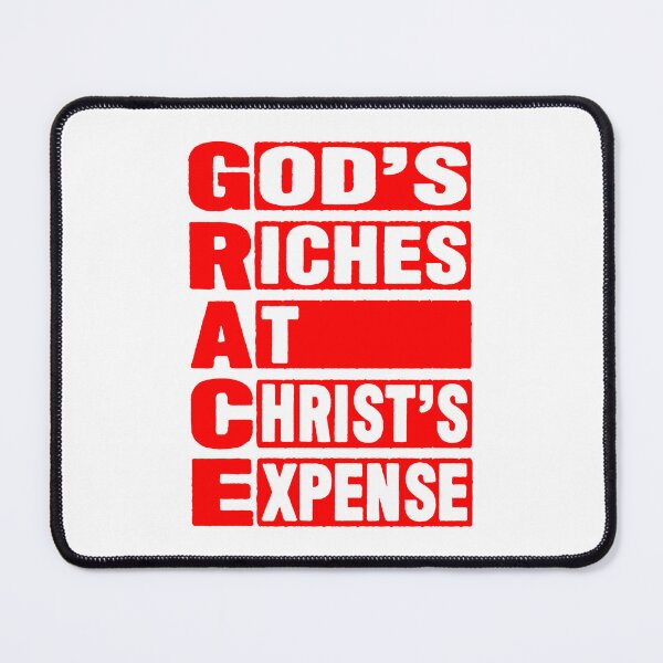 Item preview, GRACE - God's Riches At Christ's Expense designed and sold by plushism.