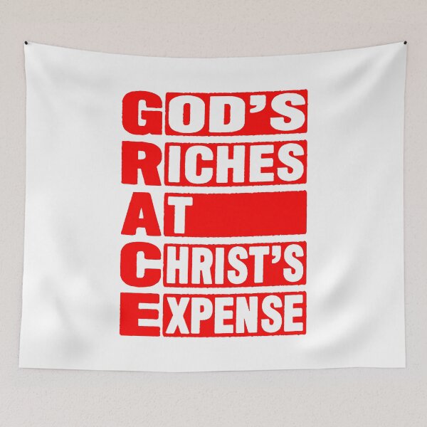 Item preview, GRACE - God's Riches At Christ's Expense designed and sold by plushism.