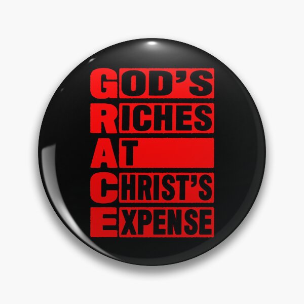 Item preview, GRACE - God's Riches At Christ's Expense designed and sold by plushism.