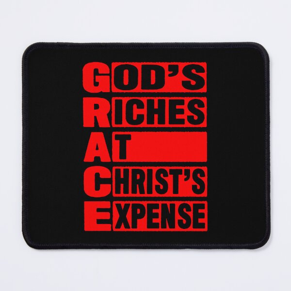 Item preview, GRACE - God's Riches At Christ's Expense designed and sold by plushism.