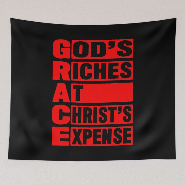 Item preview, GRACE - God's Riches At Christ's Expense designed and sold by plushism.