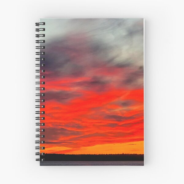 Item preview, Fire In The Sky ( Anchorage, Cook Inlet) designed and sold by LifeNonchalant.