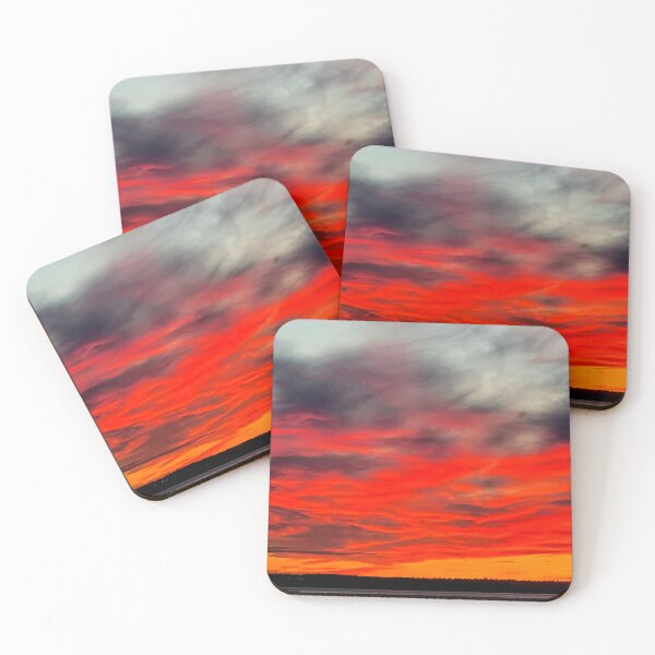 Item preview, Fire In The Sky ( Anchorage, Cook Inlet) designed and sold by LifeNonchalant.