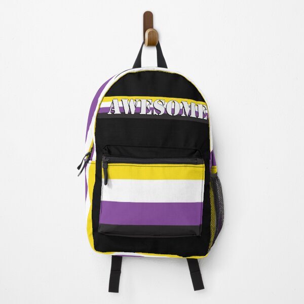 Item preview, AWESOME Non Binary Flag designed and sold by TheirChoice.