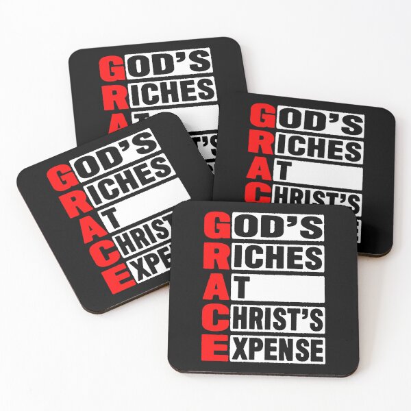 Item preview, GRACE - God's Riches At Christ's Expense designed and sold by plushism.
