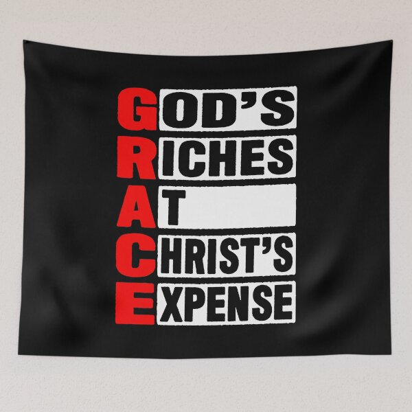 Item preview, GRACE - God's Riches At Christ's Expense designed and sold by plushism.