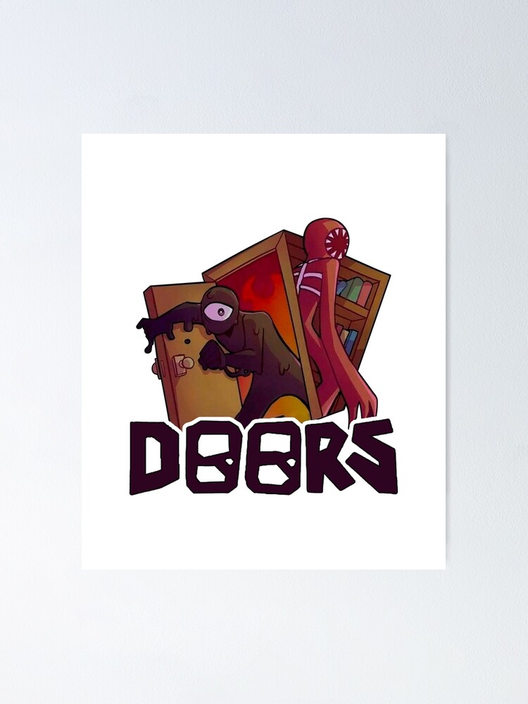 Roblox doors wallpaper Poster by doorzz