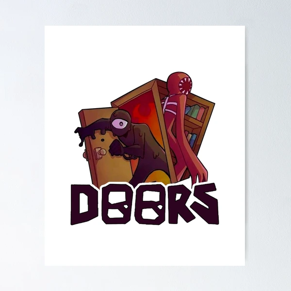 DOORS - Glitch hide and Seek horror Poster for Sale by