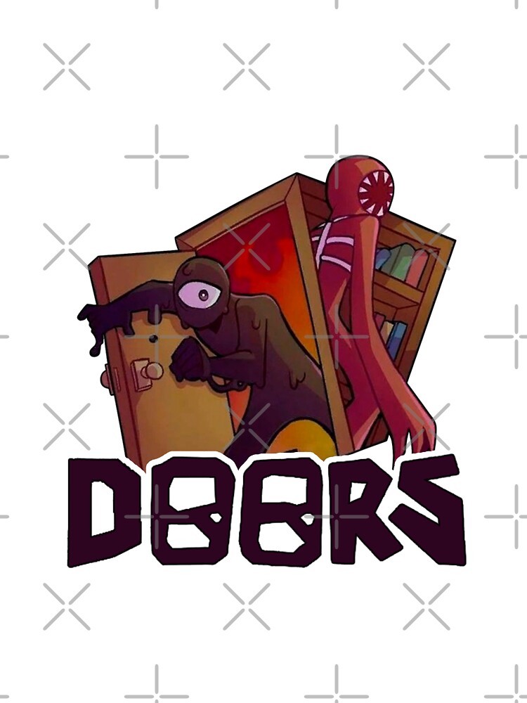 DOORS - Monsters HORROR Ghost Roblox Scary  Kids T-Shirt for Sale