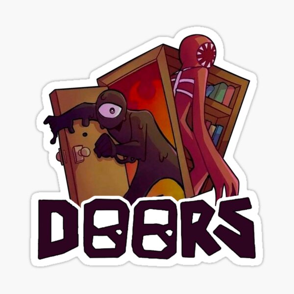 Glitch monster Roblox doors  Sticker for Sale by mahmoud ali