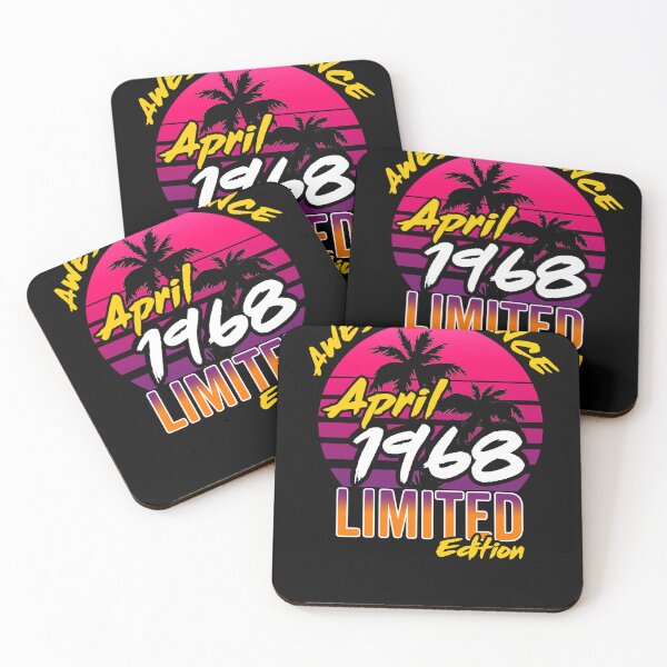 Item preview, Awesome Since April 1968 | Made In 1968 | April 1968 Limited Edition designed and sold by AMINE  ★★★★★.