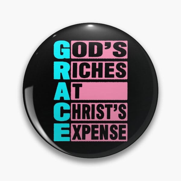 Item preview, GRACE - God's Riches At Christ's Expense designed and sold by plushism.