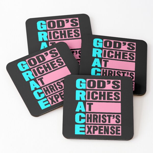 Item preview, GRACE - God's Riches At Christ's Expense designed and sold by plushism.